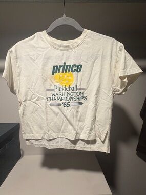 Prince Pickleball Cropped T-Shirt